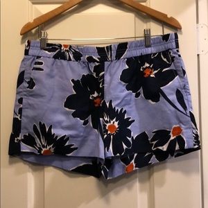 J Crew Floral Shorts